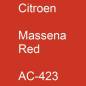 Preview: Citroen, Massena Red, AC-423.